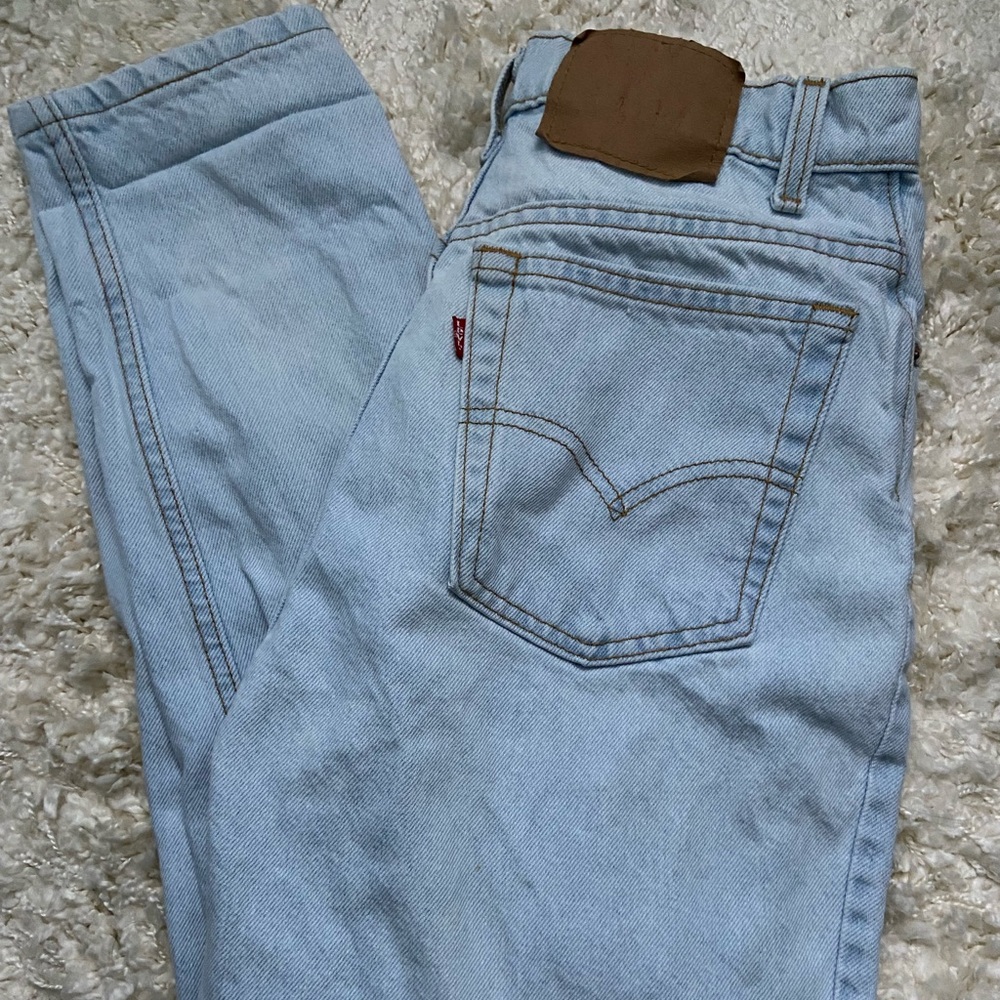 Vintage Levi’s 521 Light Blue Jeans